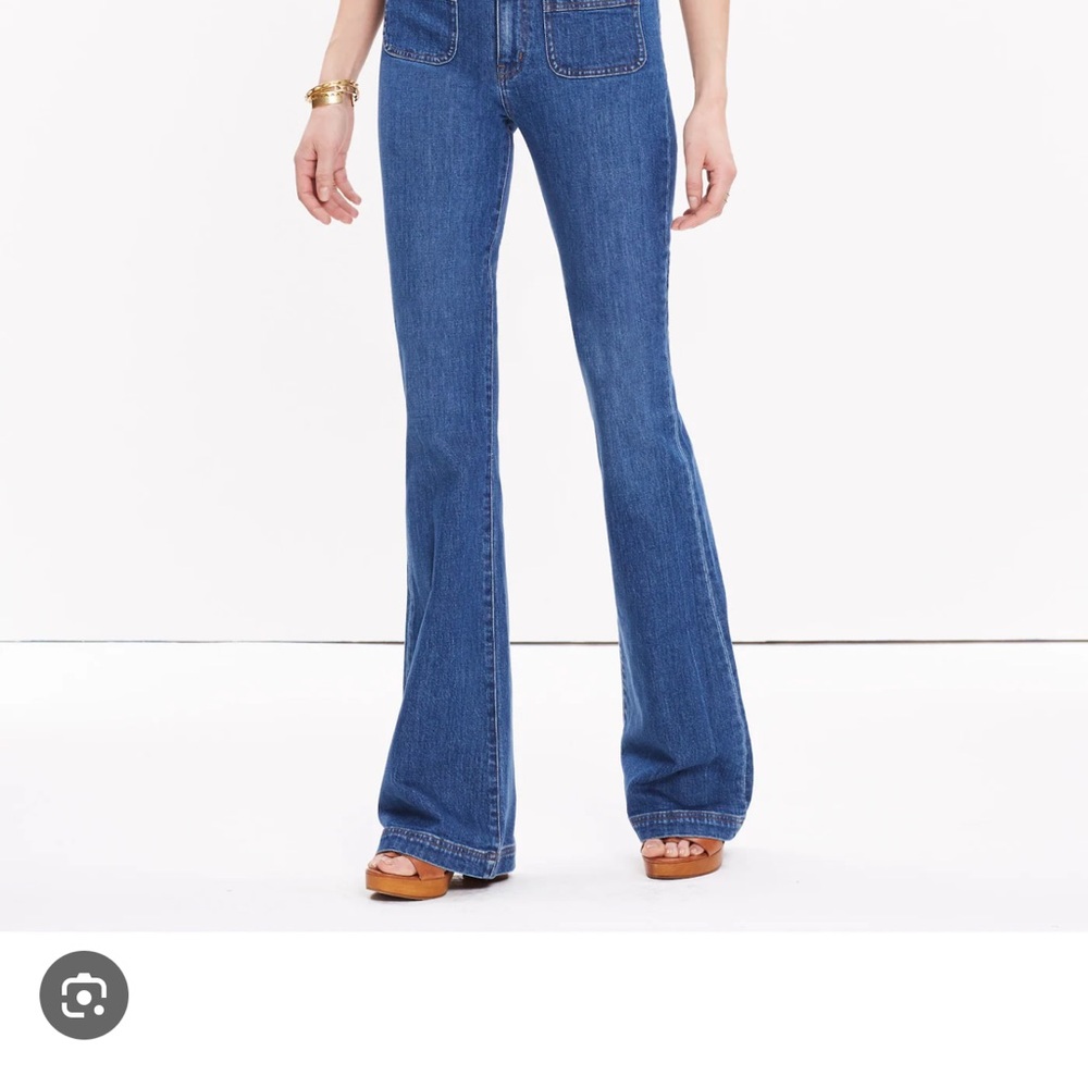 NWT MADEWELL Flea Market Flare Jeans in size 27T!